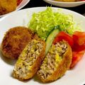☆あいちゃん's cooksnap of when they made 春キャベツたっぷりメンチ.