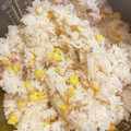 ももゆみ1230's cooksnap of when they made さばとコーンの炊き込みご飯.