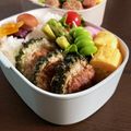 momナナ's cooksnap of when they made ゴーヤのチーズ入り肉詰め.