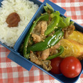 チャトランらん's cooksnap of when they made 簡単！めちゃうま♪豚バラピーマン炒め♪.