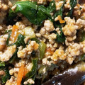 bbkoman's cooksnap of when they made なすとちんげんさいの麻婆丼.
