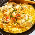 MizuhoBank's cooksnap of when they made 激安メニュー　たぬき豆腐.