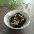まろんかふぇ's cooksnap of when they made 地味～だけど旨い☆ワカメと舞茸の甘辛✿.
