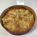 ☆SKRSK☆'s cooksnap of when they made りんごとさつまいもの簡単パウンドケーキ.