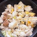 クックZS5DKL☆'s cooksnap of when they made 納豆チャーハン.