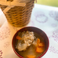 きまた's cooksnap of when they made 簡単！秋の味覚秋鮭☺鮭のあら汁.