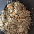 らん蘭's cooksnap of when they made 簡単！鯖缶とまいたけのバター炊き込みご飯.