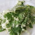 クックJLKLLZ☆'s cooksnap of when they made 捨てないで！セロリの葉っぱのてんぷら.