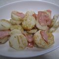 きらり流れ星's cooksnap of when they made 長芋とベーコンのバター醤油炒め.