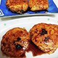 くまちまゆ's cooksnap of when they made まるごと新玉ねぎ！甘辛照り焼きバーグ.