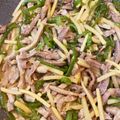 とっちゃ～ん！'s cooksnap of when they made やみつき青椒肉絲♡オイスターソースなし.