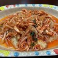 チビママ♪'s cooksnap of when they made ササミもやしキムチ合え.