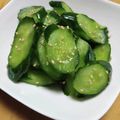 みなあゆママ's cooksnap of when they made きゅうり胡麻油あえ 簡単ﾚｼﾋﾟ.