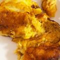 ゆせりた18's cooksnap of when they made お餅で作るふわふわオムレツ.