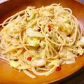 ☆はあ☆'s cooksnap of when they made ランチ♫あさりとキャベツのペペロンチーノ.