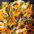のんぴよ母's cooksnap of when they made 玉ネギ・ピーマン・にんじんの塩昆布和え.