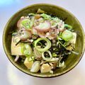 azbjbn's cooksnap of when they made ポン酢で美味しいみょうがと豆腐の丼.