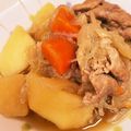 なーなちゃん's cooksnap of when they made ごま油が香ばしい♡豚こま☆簡単♪肉じゃが.