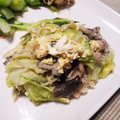 knkmym's cooksnap of when they made 節約！キャベツともやしと豚肉！中華炒め.