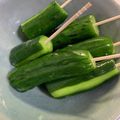 ケメラルド's cooksnap of when they made ピリ辛きゅうりの漬物.