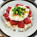 在宅勤務のおじさん's cooksnap of when they made Wとろろのまぐろの山かけ（丼もOK）.