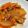 hey-youta's cooksnap of when they made トマト缶で!豚肉と大根のトマト煮.