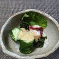 YO−KO's cooksnap of when they made 甘酒みそで作る、イカの酢味噌がけ.