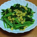 55才のおじさん's cooksnap of when they made 【楽めし】ほうれん草コーン.