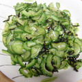 しょうげんめぐみ's cooksnap of when they made 簡単☆ゴーヤときゅうり塩こんぶあえ.