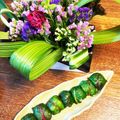 小町桜's cooksnap of when they made ☆★スイスチャードのカラフルおにぎり★☆.