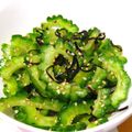 美々☆彡's cooksnap of when they made ☆ゴーヤの塩昆布和え☆.