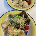 yu🐓's cooksnap of when they made とり胸肉とじゃが芋のチーズ焼き.