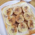 みなあゆママ's cooksnap of when they made バナナシナモントースト.
