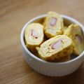 ガメコ's cooksnap of when they made お弁当にどうぞ。カニかま卵焼き.