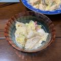 クック1GKUX1☆'s cooksnap of when they made 妻のつくった白菜カニカマあえめっちゃ美味.