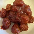 meym1128's cooksnap of when they made 簡単☆市販肉団子deトマト味ミートボール.