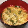 あーこ姐's cooksnap of when they made ニラたまのお味噌汁.