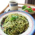 みみはる39's cooksnap of when they made 新たまとベーコンのジェノベーゼ.