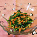 龍青空ママ's cooksnap of when they made 旬の野菜と納豆と塩昆布の和え物.