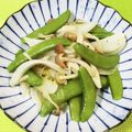 きゃんでぃ×2's cooksnap of when they made 新玉ねぎとスナップエンドウのコンソメ炒め.