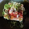 すずらん♪'s cooksnap of when they made チャンジャ冷奴のごま油ポン酢がけ★超美味.