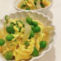 *けいこっこ*'s cooksnap of when they made ☆えんどう豆(グリーンピース)の卵とじ☆.