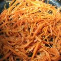 クック8SSYN0☆'s cooksnap of when they made 美肌に☆お弁当に☆簡単☆人参ごま油炒め.