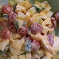 MUJIRUSI☆'s cooksnap of when they made ゆで卵と夏野菜のサラダ☆燻製マヨ風味.