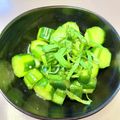 azbjbn's cooksnap of when they made 簡単！きゅうりの浅漬け☆わさび風味.