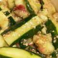 さとっちにゃん's cooksnap of when they made 梅味噌さっぱり✿たたききゅうり.