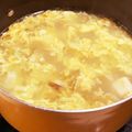 クックJHLDCB☆'s cooksnap of when they made ミョウガと豆腐のトロたまスープ.
