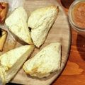 トモコマイッツ's cooksnap of when they made 生クリームでつくる　簡単スコーン.