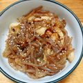 ｊ爺ｊ's cooksnap of when they made 竹輪とコンニャクで絶品！きんぴら.