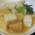 すみれおばさん's cooksnap of when they made カブと厚揚げのとろり餡かけ煮♪.